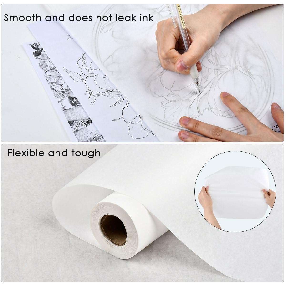 Tracing Paper Roll 43cmx50m Pattern Paper For Dressmaking Tracing 