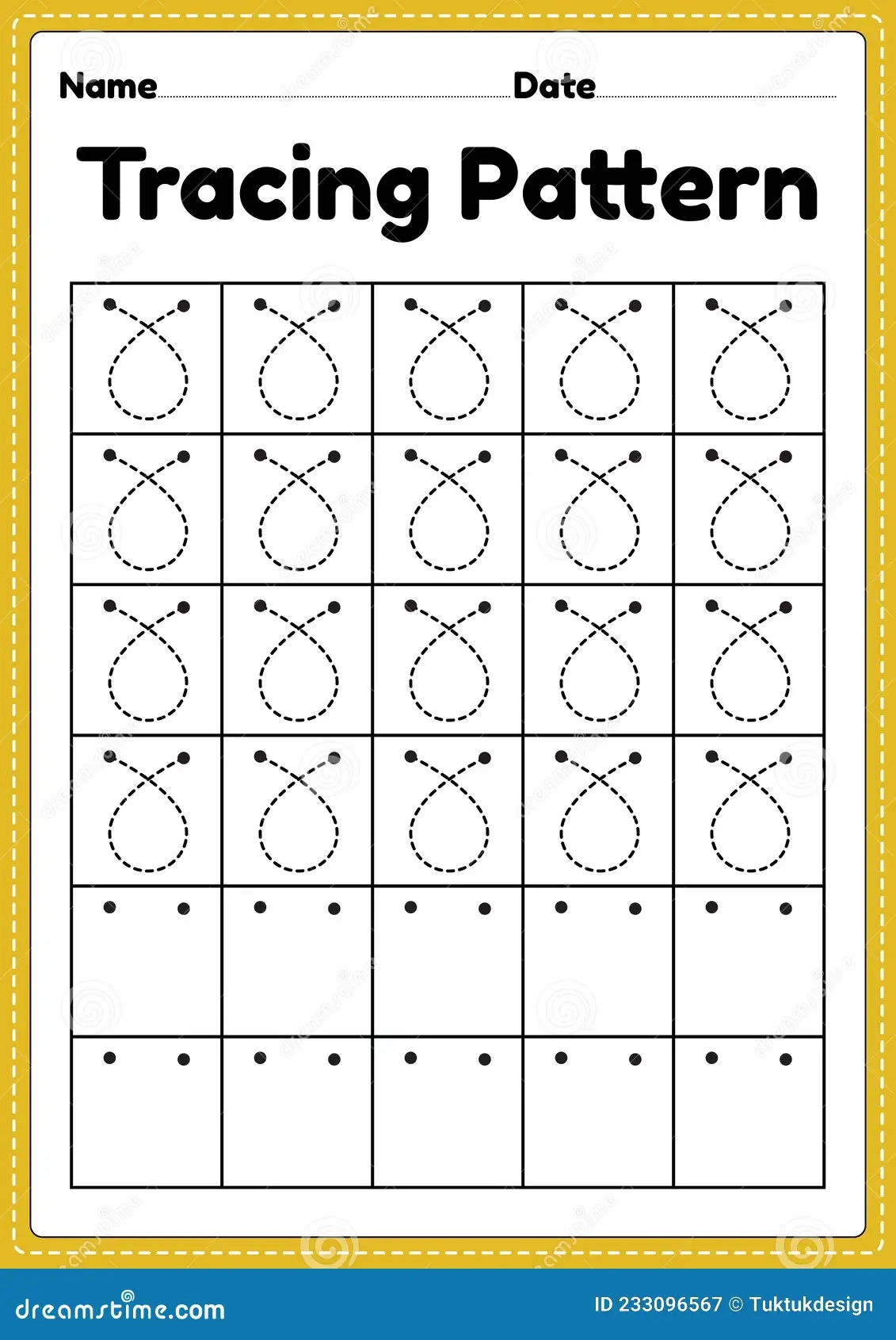 Montessori Tracing Worksheets