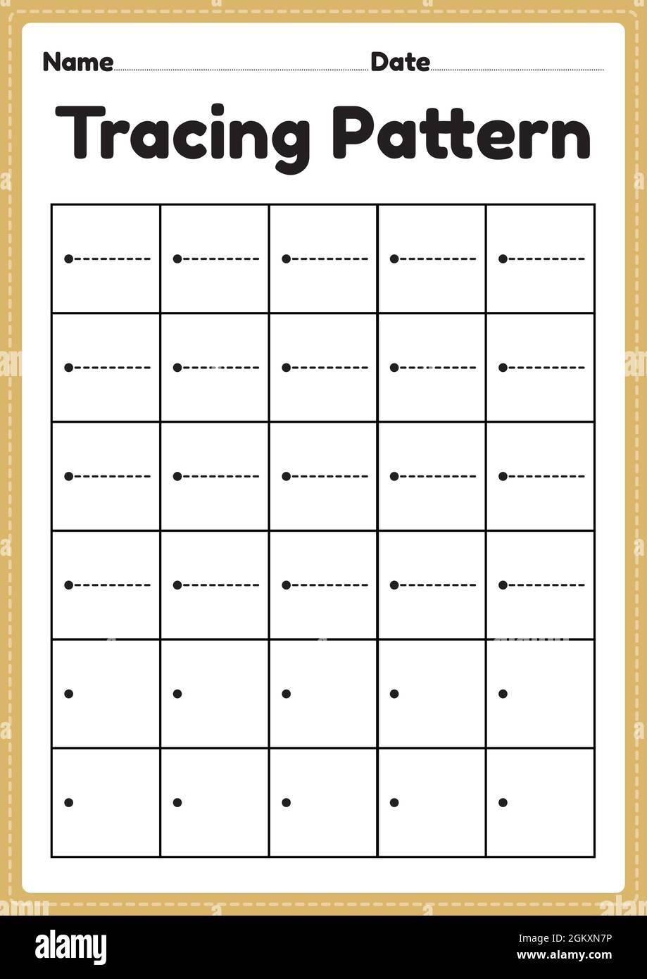 Kindergarten Line Tracing