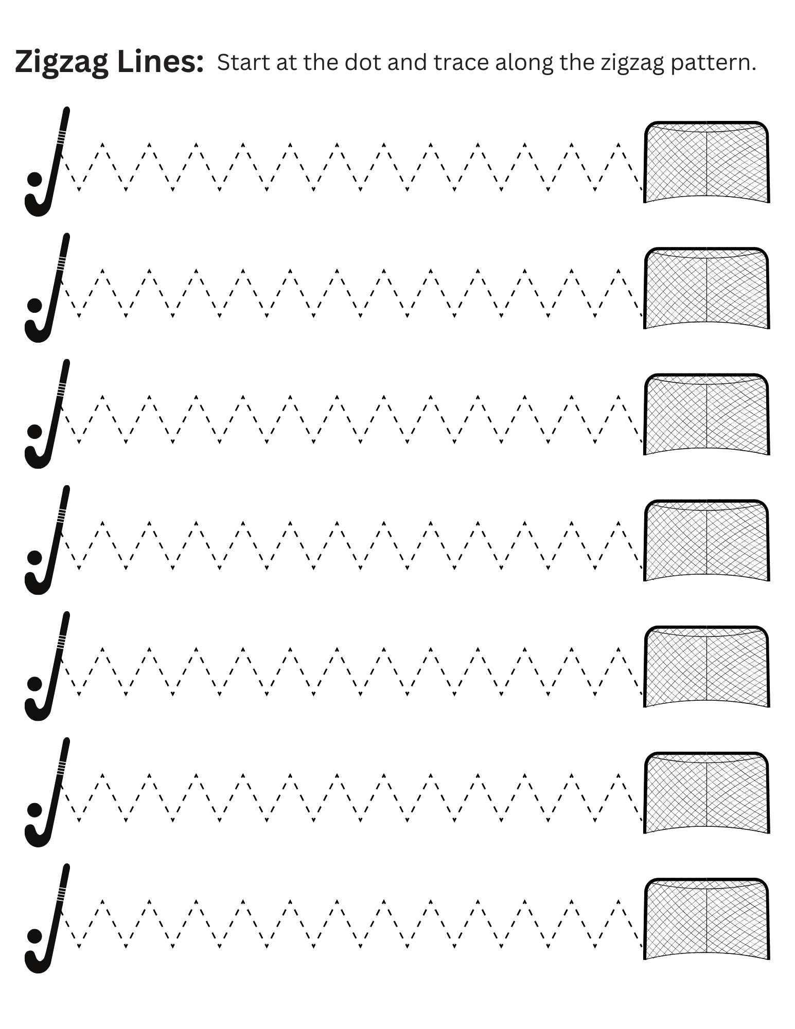 Horizontal And Vertical Line Tracing