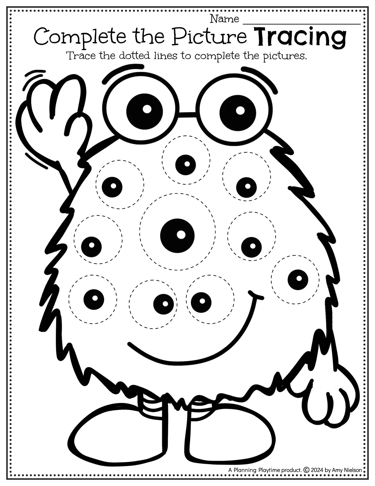 Tracing Worksheets And Activities For Preschool Planning Playtime