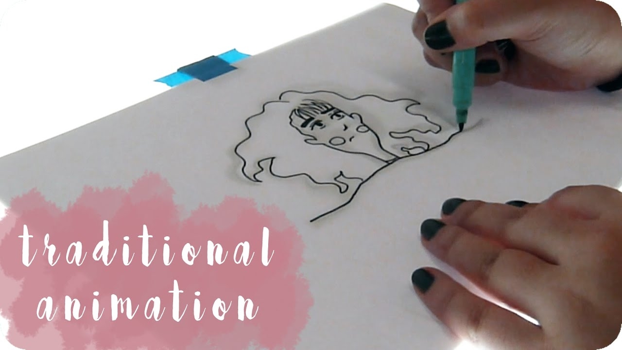 Traditional Animation Animating On Paper