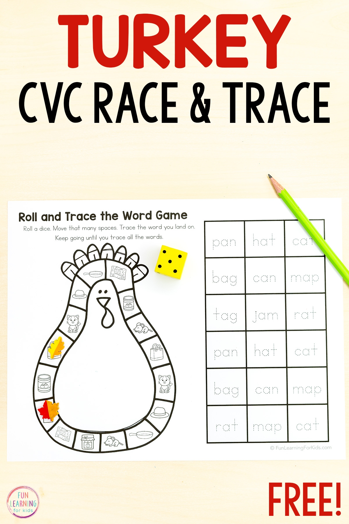 Free Tracing Games