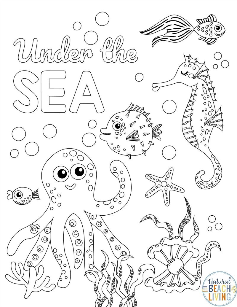 Under The Sea Printable Activities Ocean Theme Activities Under The Sea Printable Activities Ocean Theme Activities