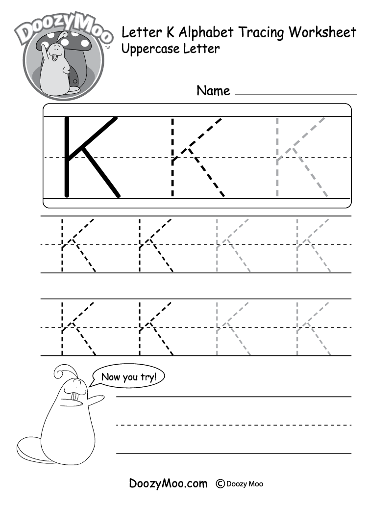 Uppercase Letter Tracing Worksheets Uppercase Letter Tracing Worksheets