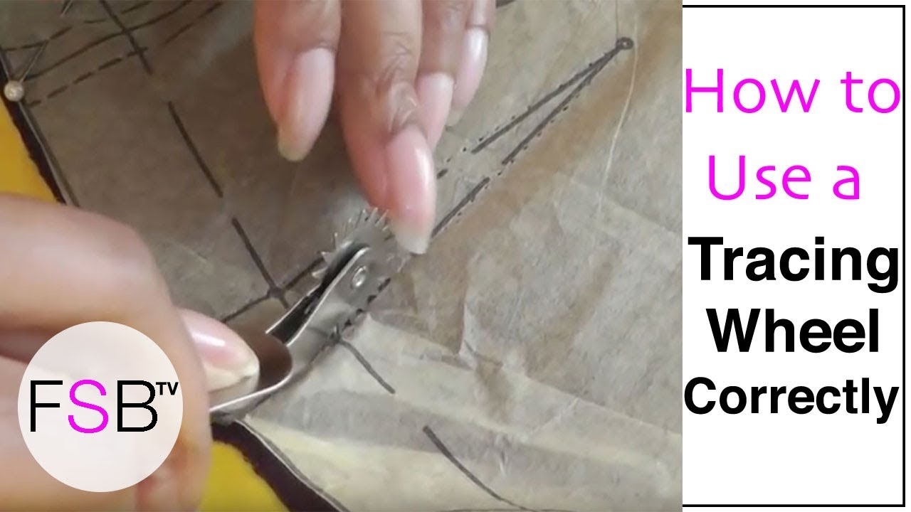 Using A Tracing Wheel