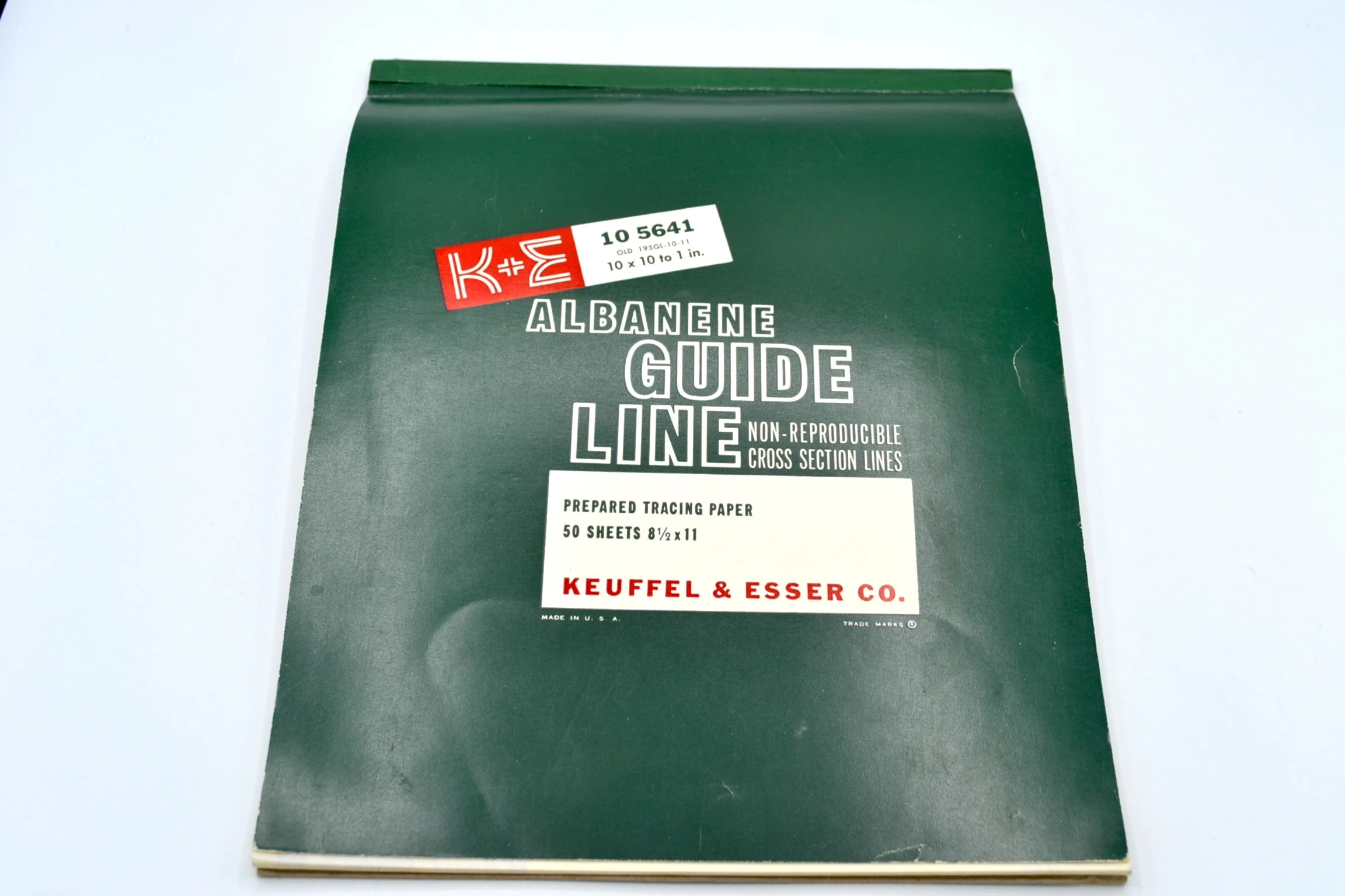Vintage Keuffel amp Esser Tracing Graph Paper Albanene Guide Line 