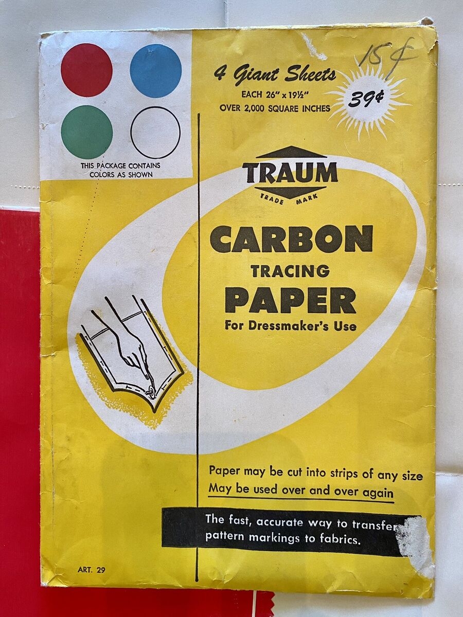 Vintage Traum Carbon Tracing Paper EBay