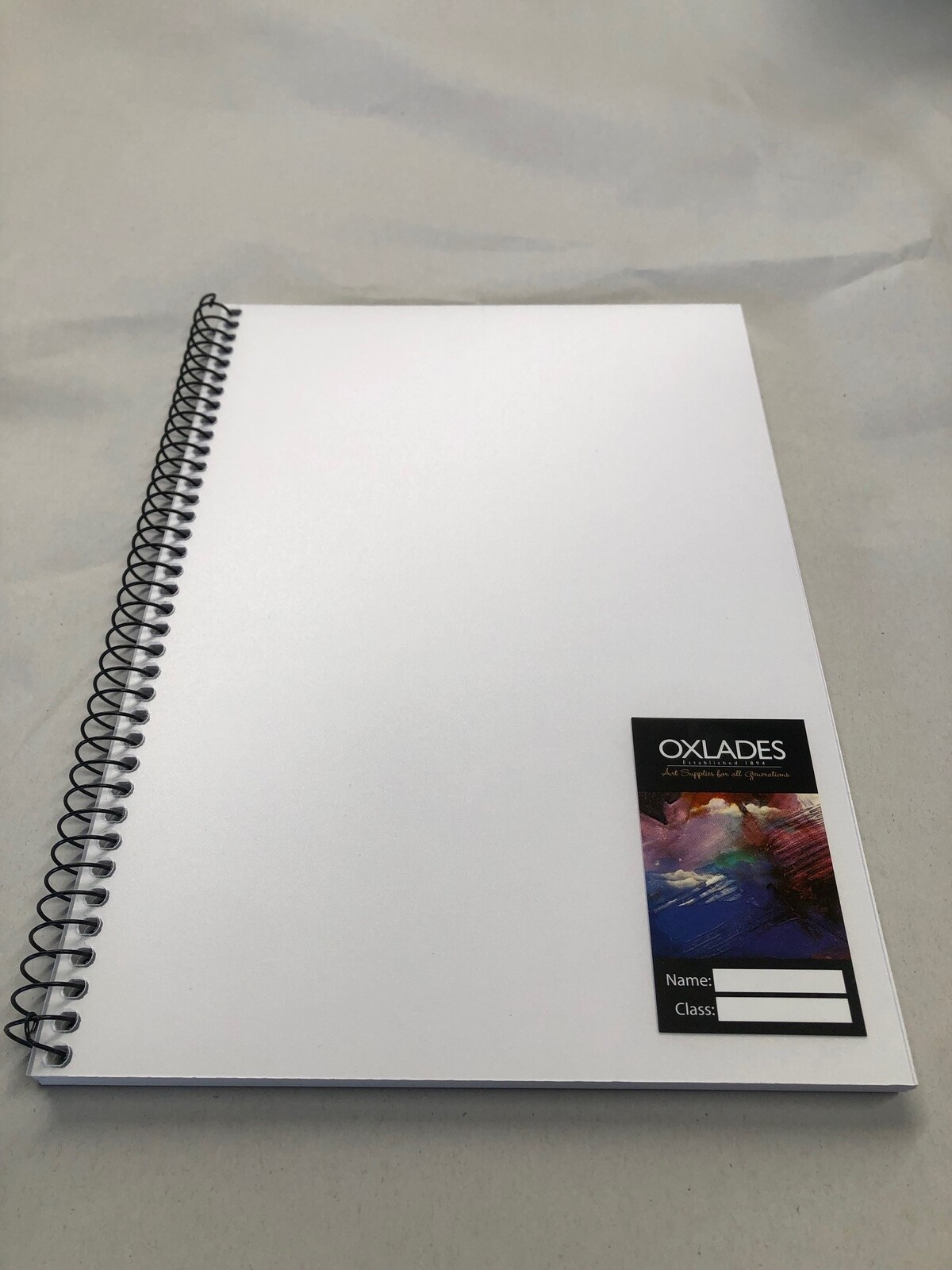 Visual Art Diary 60 Sheet 110Gsm Clear Polypropylene Cover