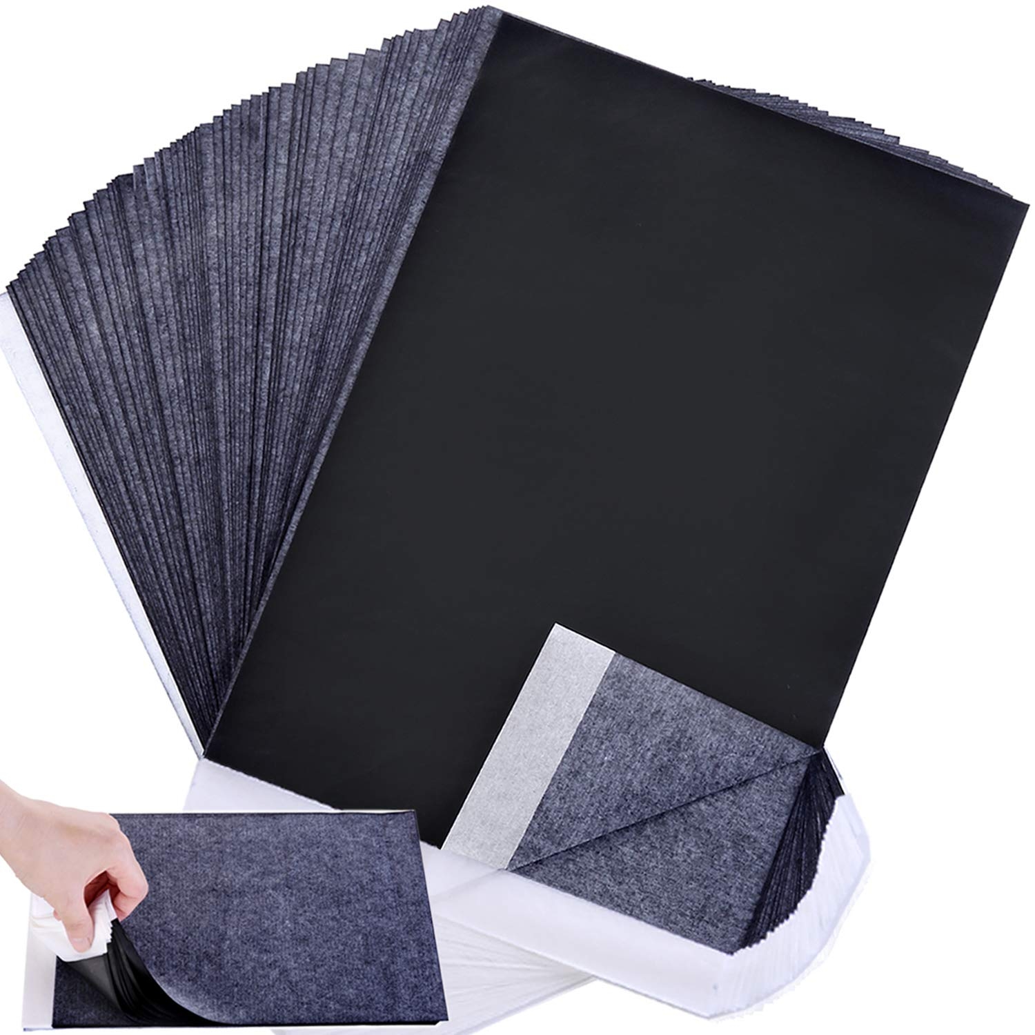 Wangday Carbon Paper Black Graphite Transfer Tracing Paper For 