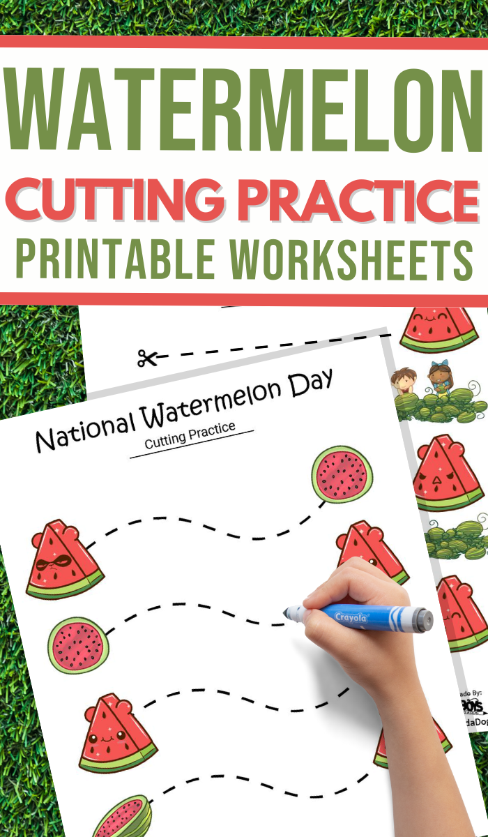 Watermelon Cutting Practice Sheets Story 3 Boys And A Dog