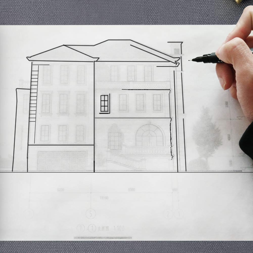 Waybas 200 PCS Tracing Paper A4 Size Artists Tracing Paper Trace 