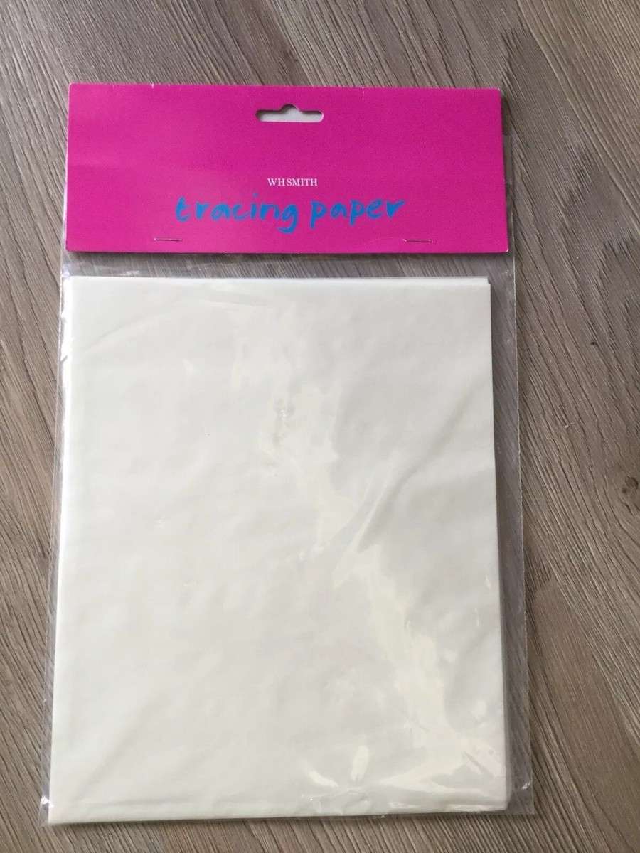 WH Smith Tracing Paper 50 Sheet Pack EBay UK