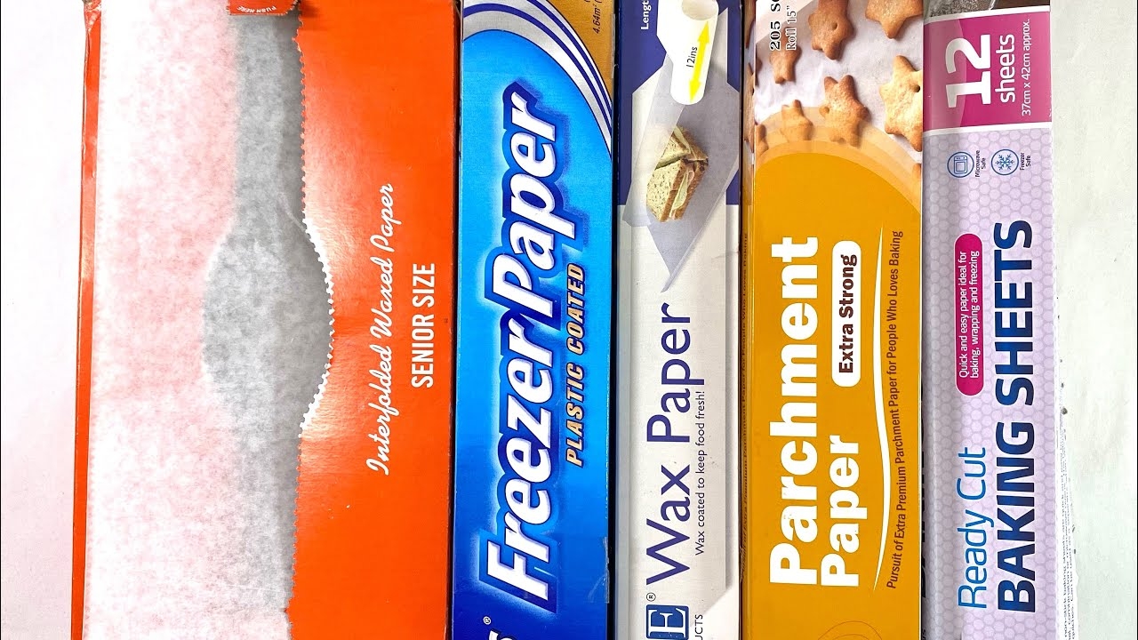 What s The Difference Deli Paper Freezer Paper Wax Paper Parchment Paper Baking Paper What s The Difference Deli Paper Freezer Paper Wax Paper Parchment Paper Baking Paper