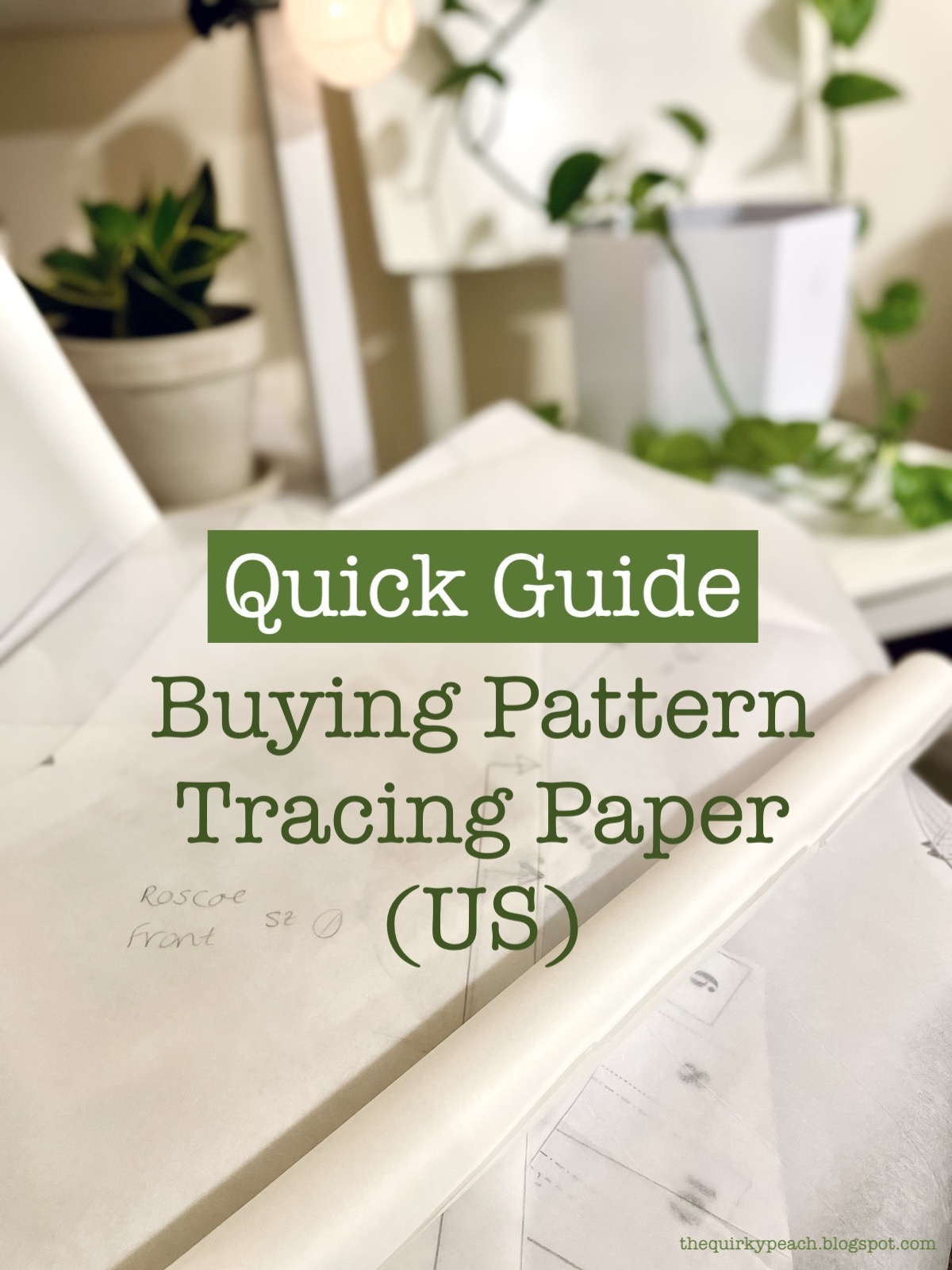 Where To Buy Pattern Tracing Paper US 
