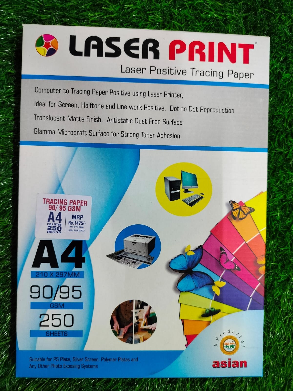 White Laser Print Tracing Paper 95 GSM At 650 pack In Chennai 