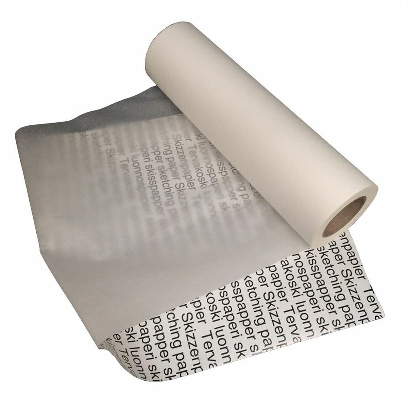 White Sketch Tracing Paper 18in X 50yd Roll Price Bienfang 