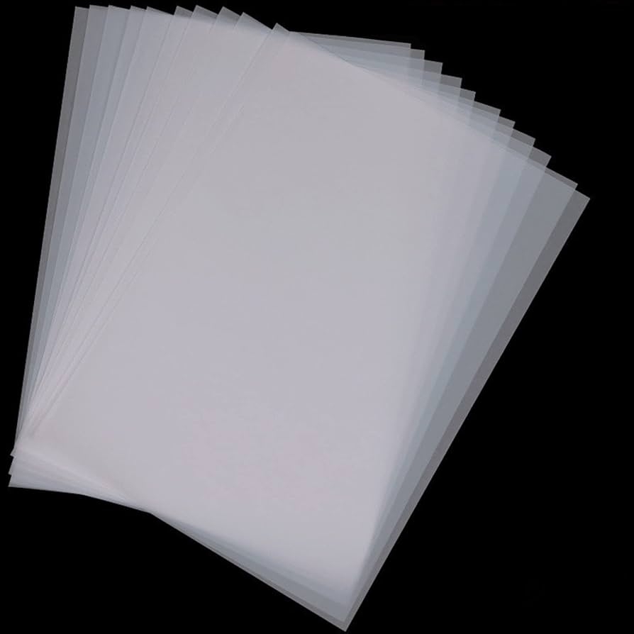 White Tracing Paper 250 Sheets Clear Painting Paper Transparent 