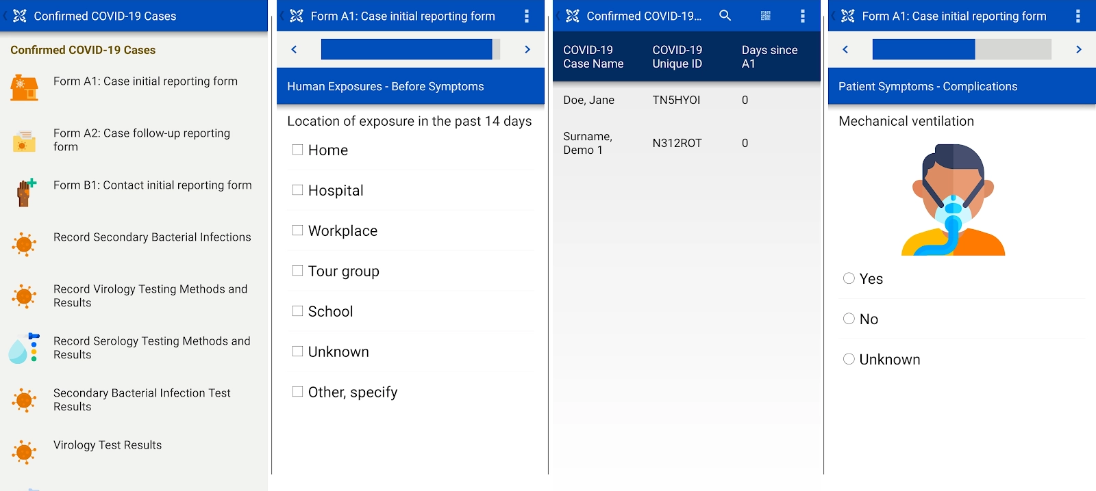 WHO COVID 19 Contact Tracing Template Application Released Dimagi