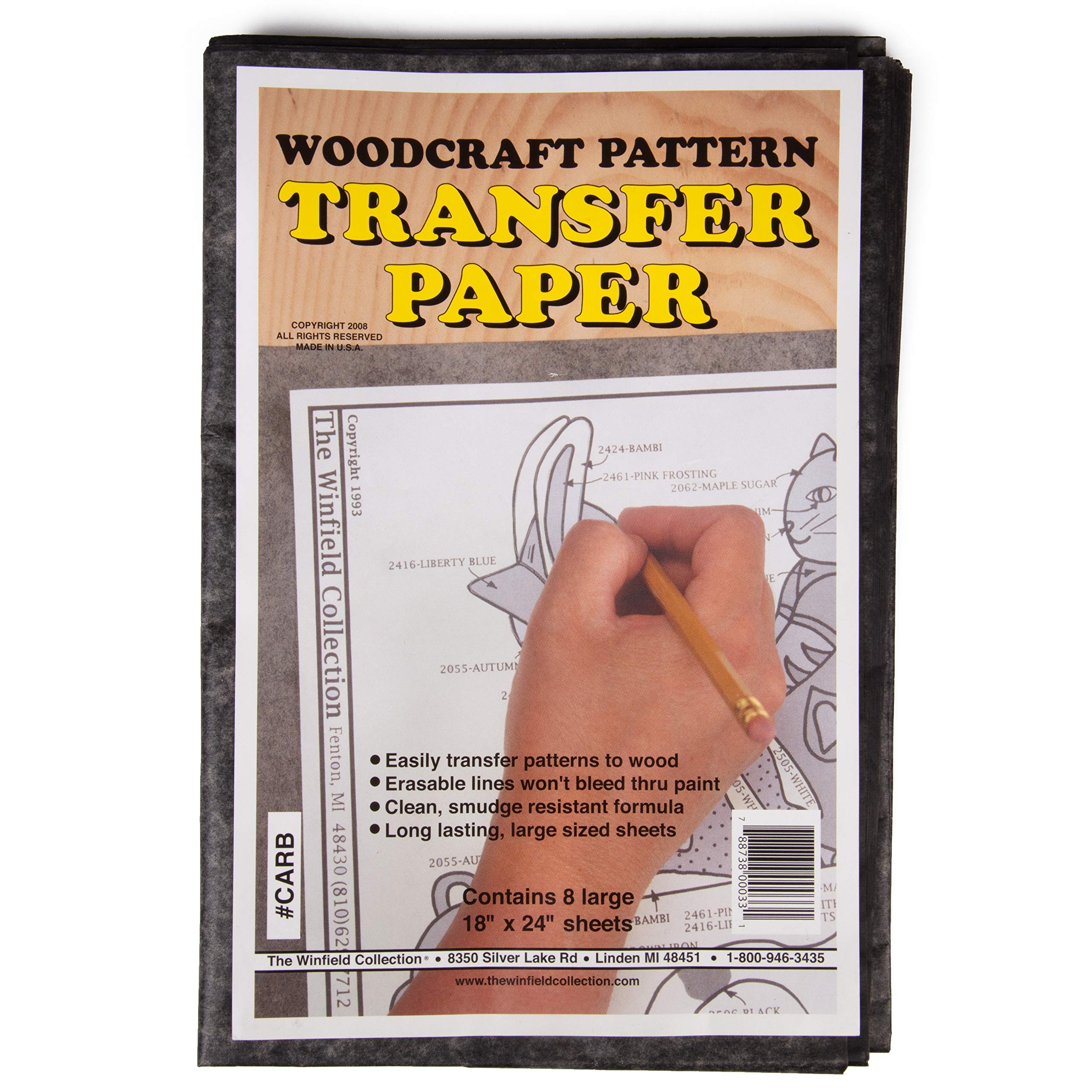 Wood Transfer Paper Used For Tracing Designs Onto Wood 8 Sheets Wood Transfer Paper Used For Tracing Designs Onto Wood 8 Sheets