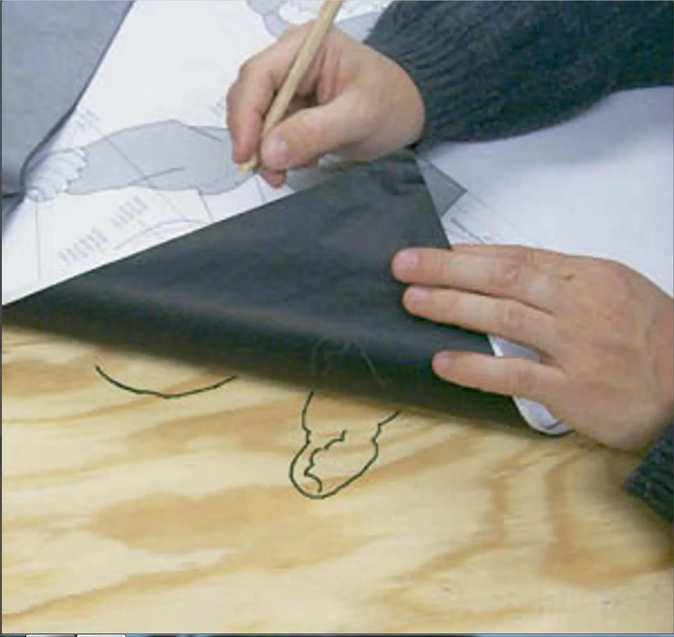 Woodcraft Pattern Carbon Transfer Tracing Paper 2 Extra Large 