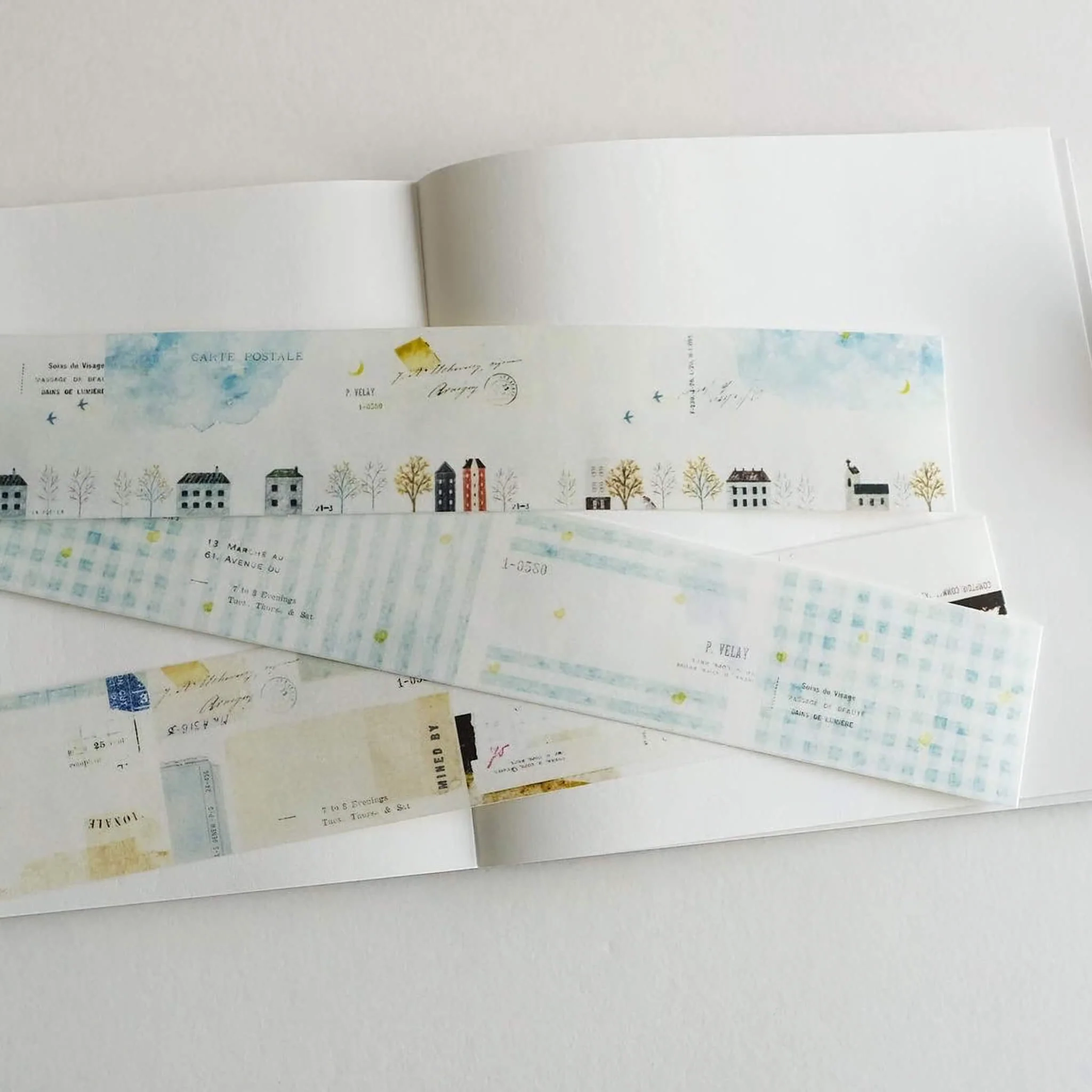 Yohaku Tracing Paper Roll Sticky Notes R 005 Someday At The Street 